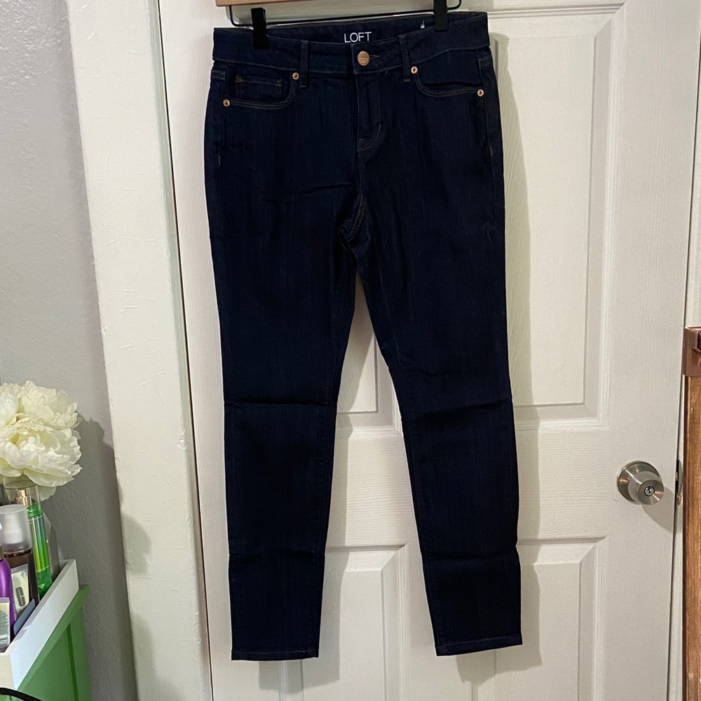 LOFT Curvy Skinny jean 4P